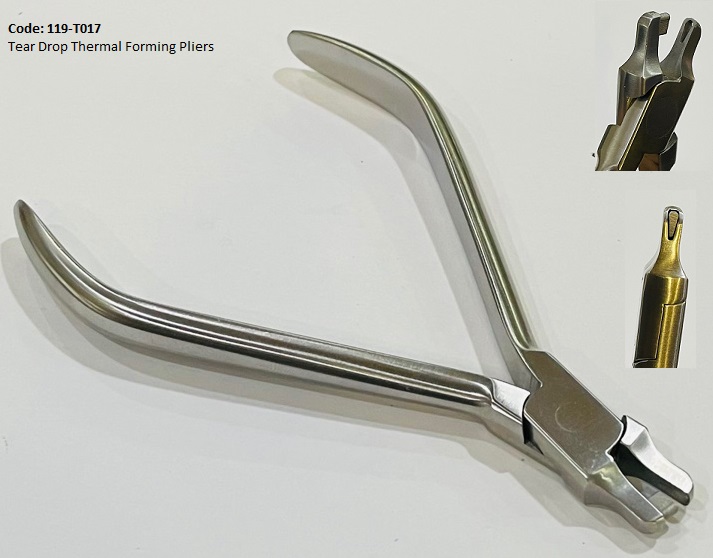 Tear Drop Thermal Forming Pliers