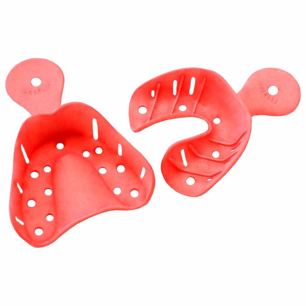 Impression Tray - nr. 06 - upper/lower - Red