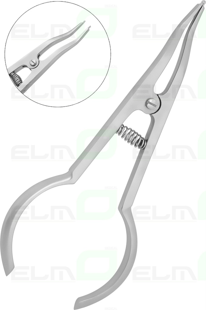 Elastic Separating Plier Grooved Beak 0585