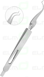 [115-0456N] Keat Buccal tube tweezers with measuring slot 0456N